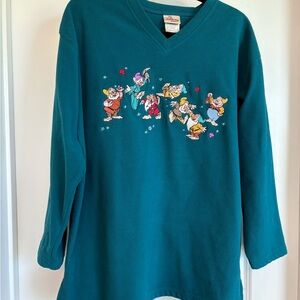 Vintage 1990s seven dwarves pullover